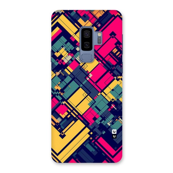 Classic Abstract Coloured Back Case for Galaxy S9 Plus