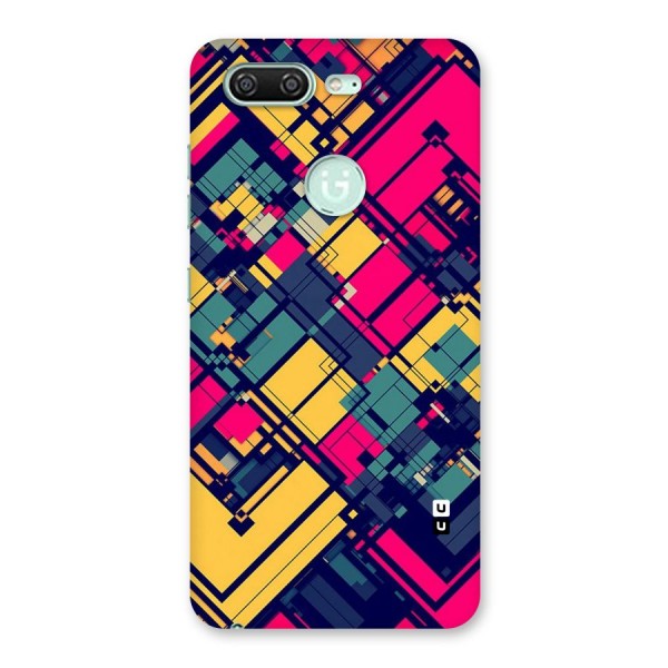 Classic Abstract Coloured Back Case for Gionee S10