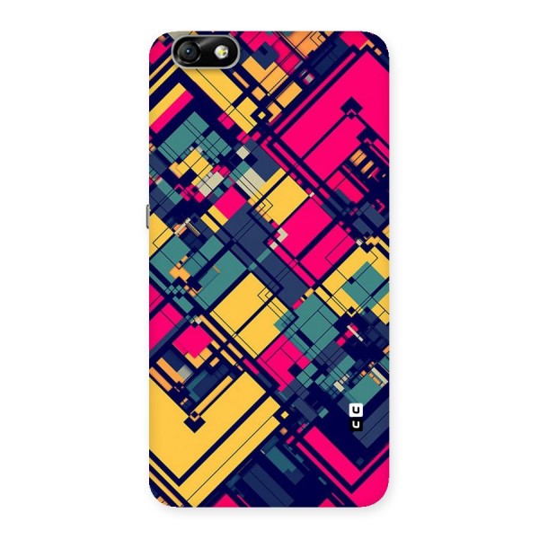 Classic Abstract Coloured Back Case for Honor 4X