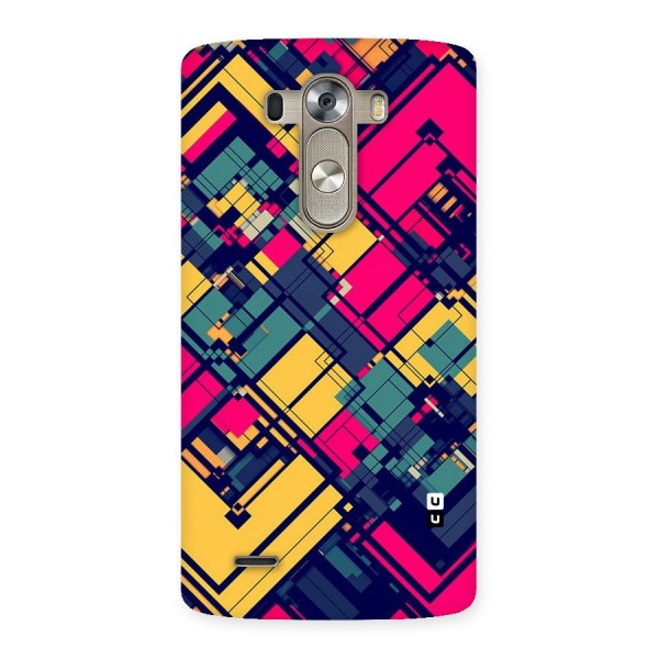 Classic Abstract Coloured Back Case for LG G3