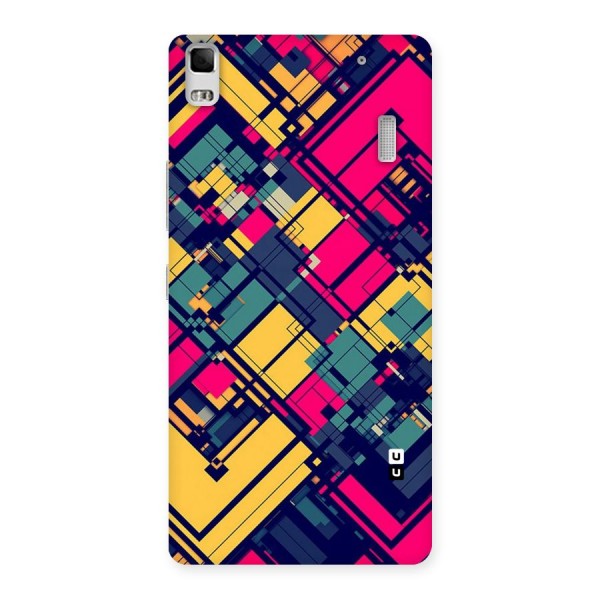 Classic Abstract Coloured Back Case for Lenovo A7000