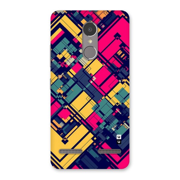 Classic Abstract Coloured Back Case for Lenovo K6