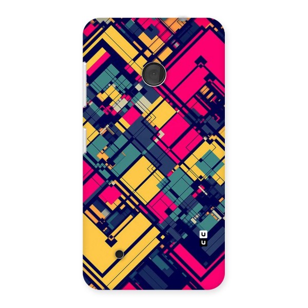 Classic Abstract Coloured Back Case for Lumia 530