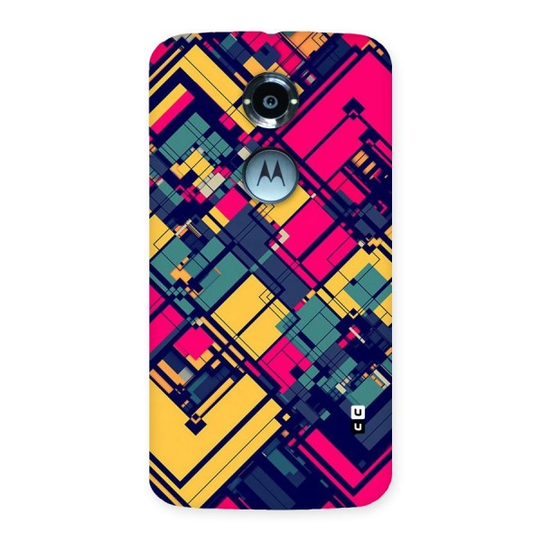 Classic Abstract Coloured Back Case for Moto X 2nd Gen