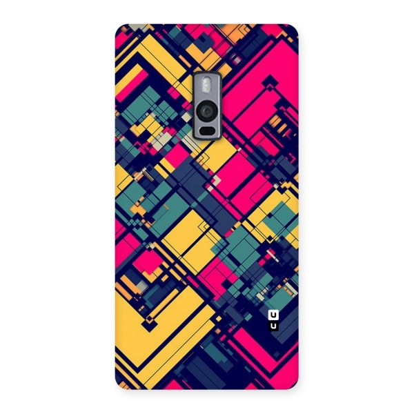Classic Abstract Coloured Back Case for OnePlus Two