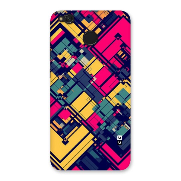Classic Abstract Coloured Back Case for Redmi 4