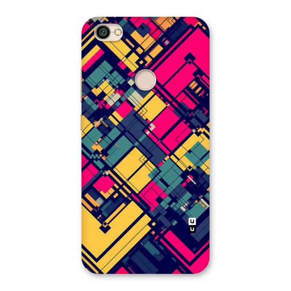 Classic Abstract Coloured Back Case for Redmi Y1 2017