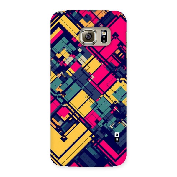 Classic Abstract Coloured Back Case for Samsung Galaxy S6 Edge