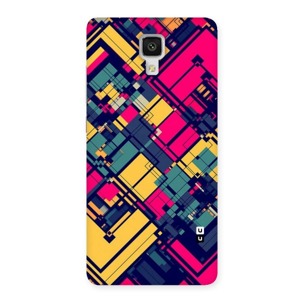 Classic Abstract Coloured Back Case for Xiaomi Mi 4