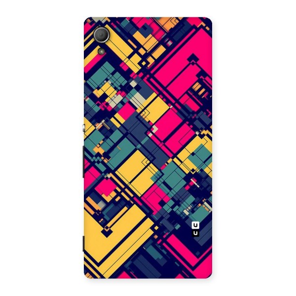 Classic Abstract Coloured Back Case for Xperia Z4