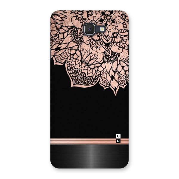 Classic Black Sleak Design Back Case for Samsung Galaxy J7 Prime