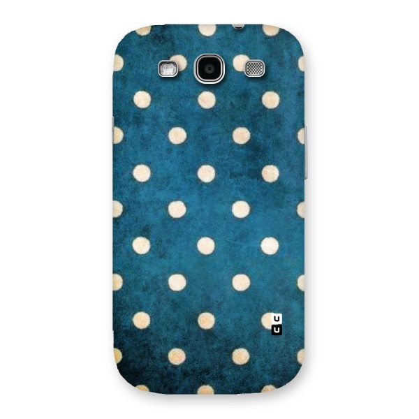 Classic Blue Polka Back Case for Galaxy S3 Neo