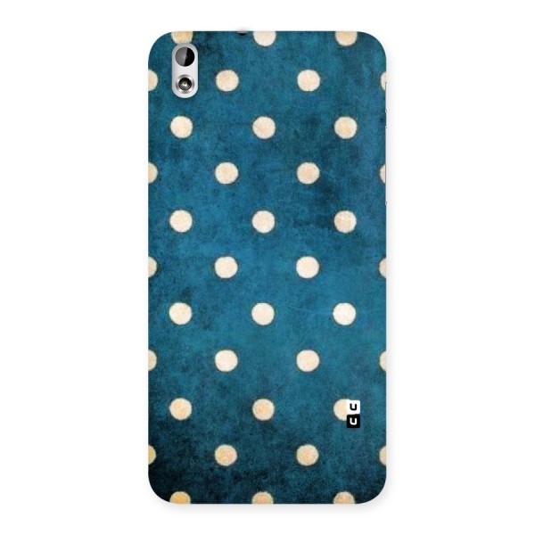 Classic Blue Polka Back Case for HTC Desire 816g