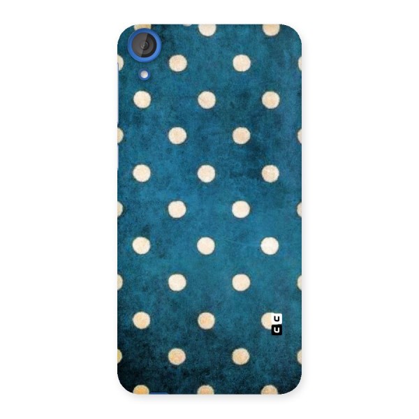 Classic Blue Polka Back Case for HTC Desire 820s
