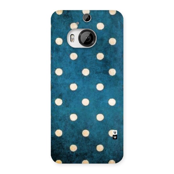 Classic Blue Polka Back Case for HTC One M9 Plus