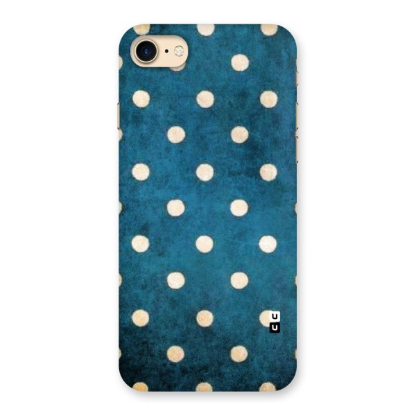 Classic Blue Polka Back Case for iPhone 7