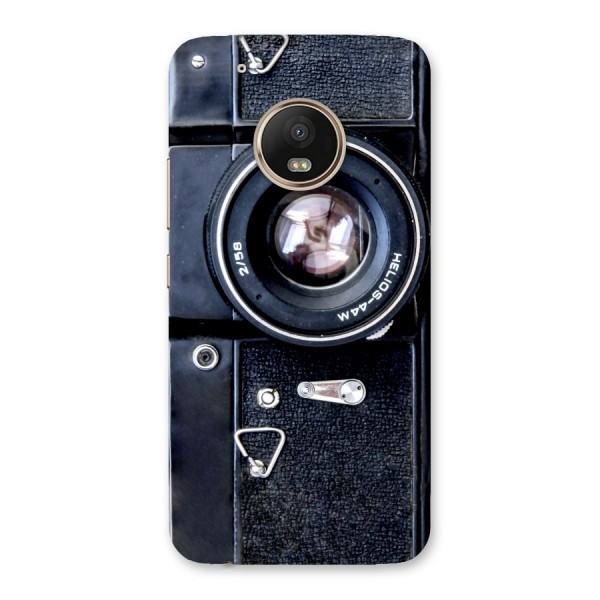 Classic Camera Back Case for Moto G5 Plus