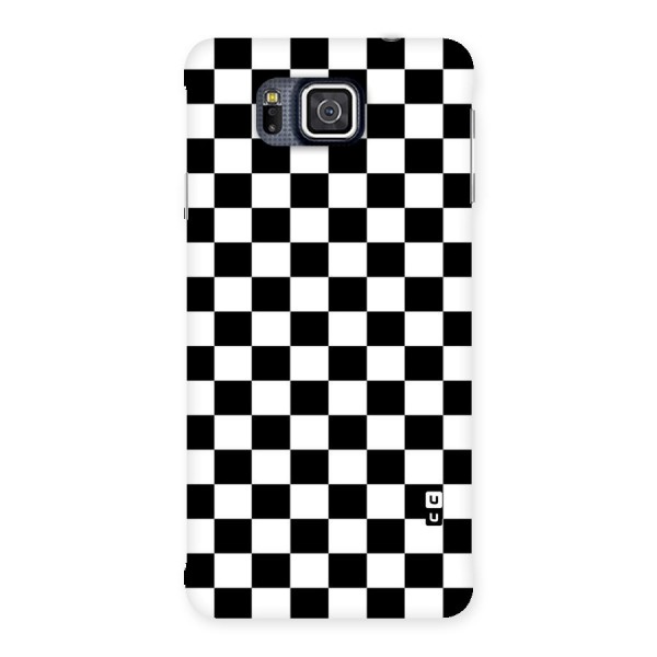 Classic Check Back Case for Galaxy Alpha