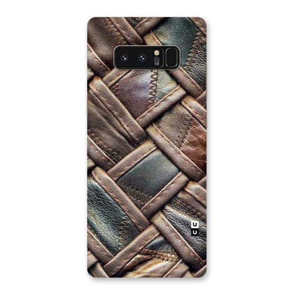 Classic Leather Belt Design Back Case for Galaxy Note 8