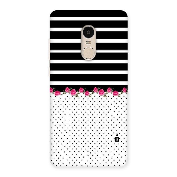 Classic Polka Stripes Back Case for Xiaomi Redmi Note 4