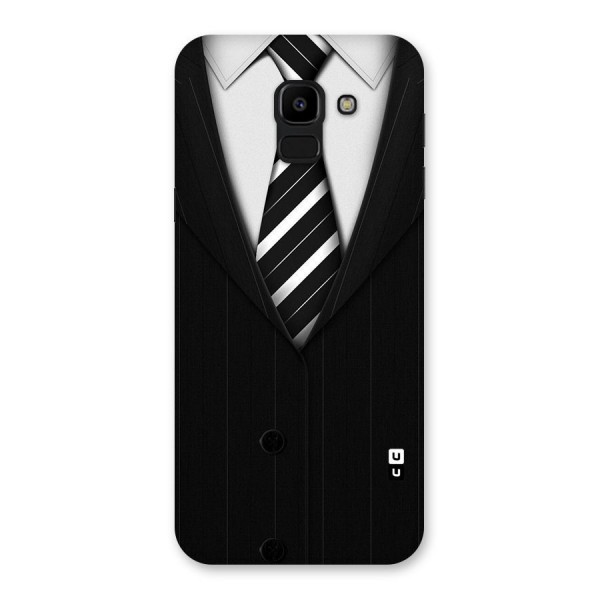 Classic Ready Suit Back Case for Galaxy J6