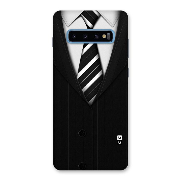 Classic Ready Suit Back Case for Galaxy S10 Plus
