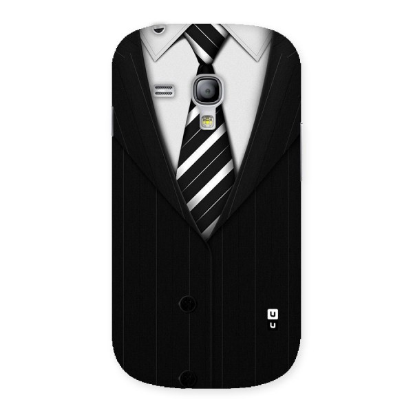Classic Ready Suit Back Case for Galaxy S3 Mini
