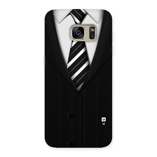 Classic Ready Suit Back Case for Galaxy S7