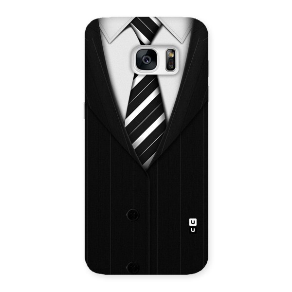 Classic Ready Suit Back Case for Galaxy S7 Edge