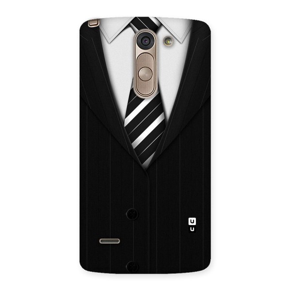 Classic Ready Suit Back Case for LG G3 Stylus