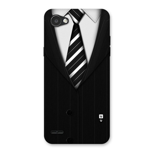 Classic Ready Suit Back Case for LG Q6