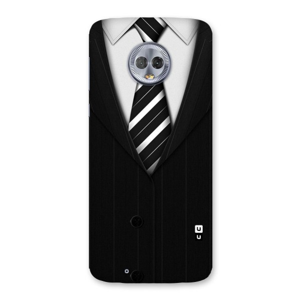Classic Ready Suit Back Case for Moto G6