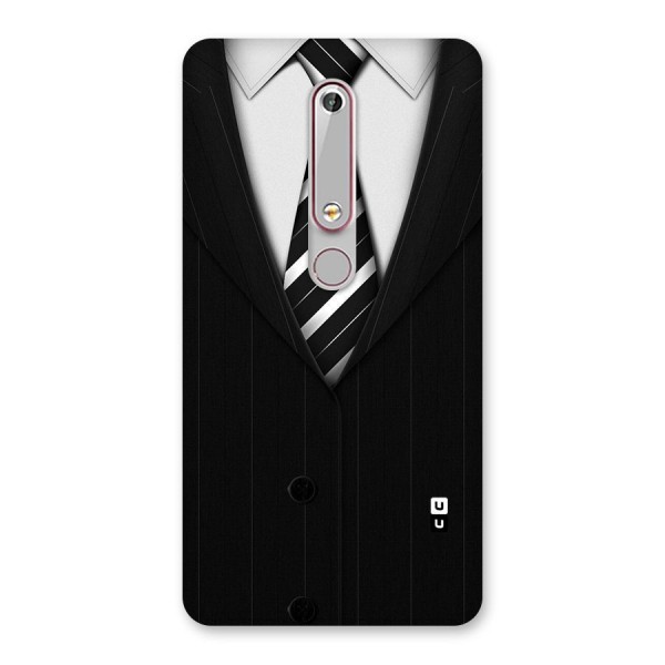 Classic Ready Suit Back Case for Nokia 6.1