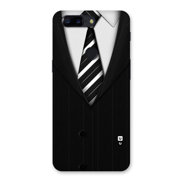 Classic Ready Suit Back Case for OnePlus 5T