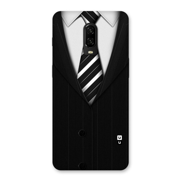 Classic Ready Suit Back Case for OnePlus 6T