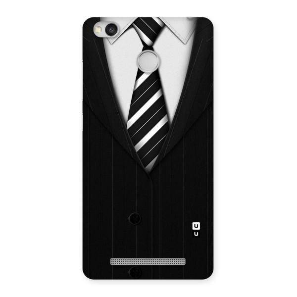 Classic Ready Suit Back Case for Redmi 3S Prime