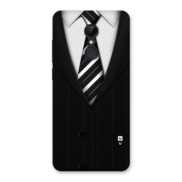 Classic Ready Suit Back Case for Redmi 5