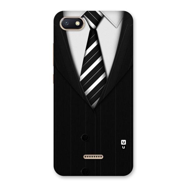 Classic Ready Suit Back Case for Redmi 6A