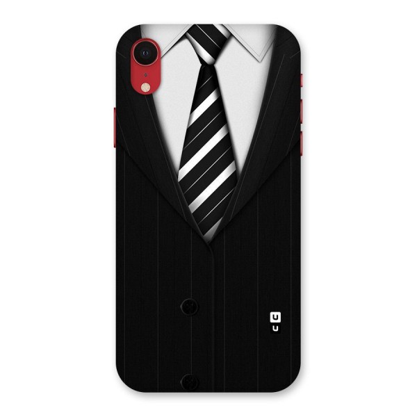 Classic Ready Suit Back Case for iPhone XR