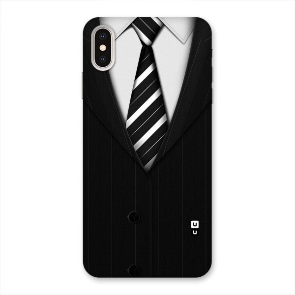 Classic Ready Suit Back Case for iPhone XS Max
