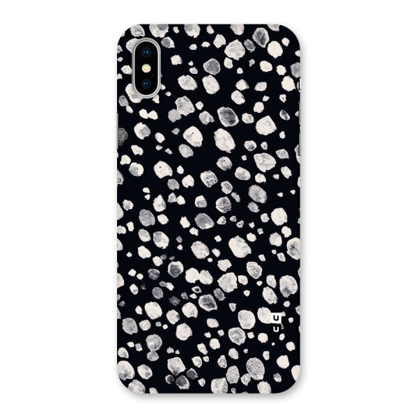 Classic Rocks Pattern Back Case for iPhone X
