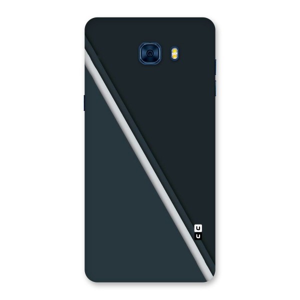 Classic Single Stripe Back Case for Galaxy C7 Pro