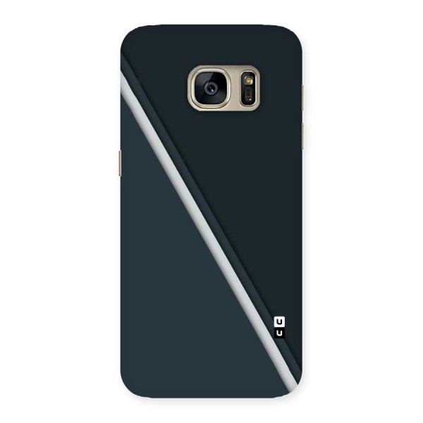 Classic Single Stripe Back Case for Galaxy S7