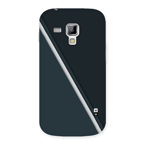 Classic Single Stripe Back Case for Galaxy S Duos