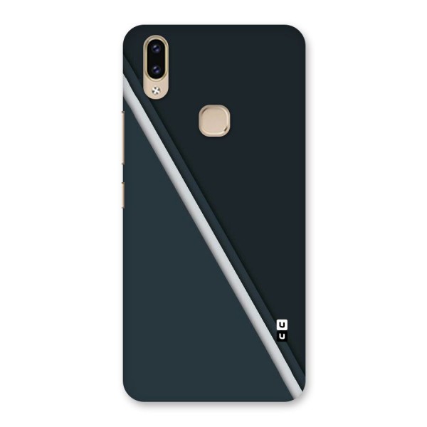 Classic Single Stripe Back Case for Vivo V9