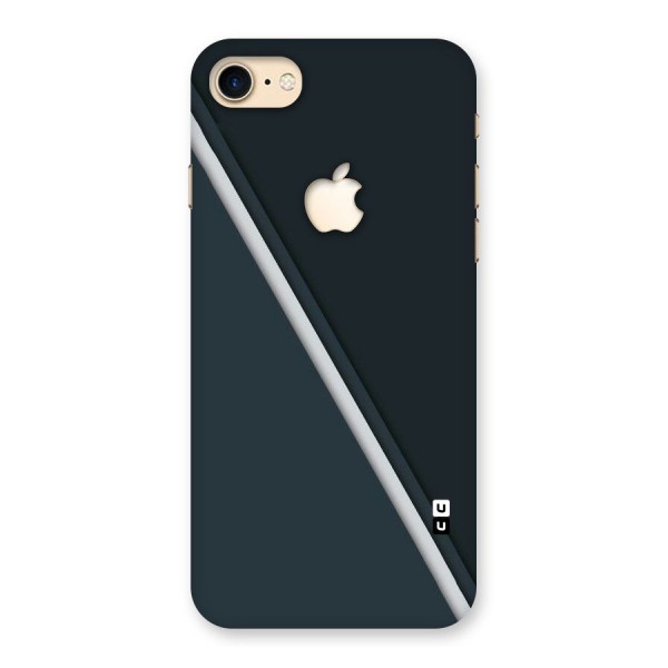 Classic Single Stripe Back Case for iPhone 7 Apple Cut