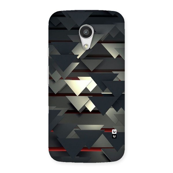 Classic Triangles Design Back Case for Moto G 2nd Gen
