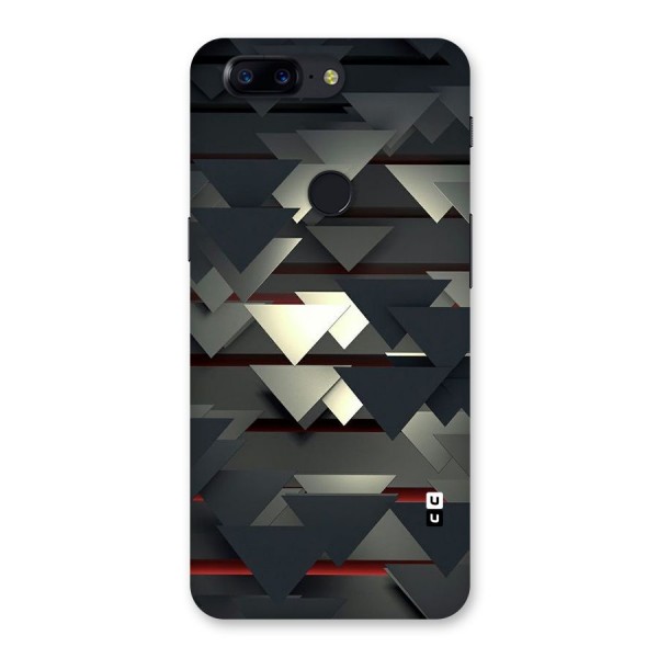 Classic Triangles Design Back Case for OnePlus 5T