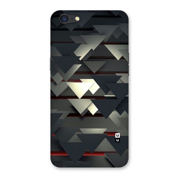 Classic Triangles Design Back Case for Oppo A71