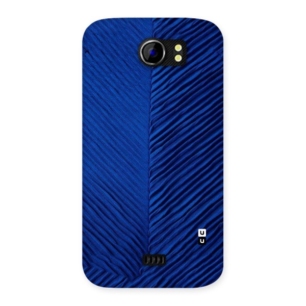 Classy Blues Back Case for Micromax Canvas 2 A110
